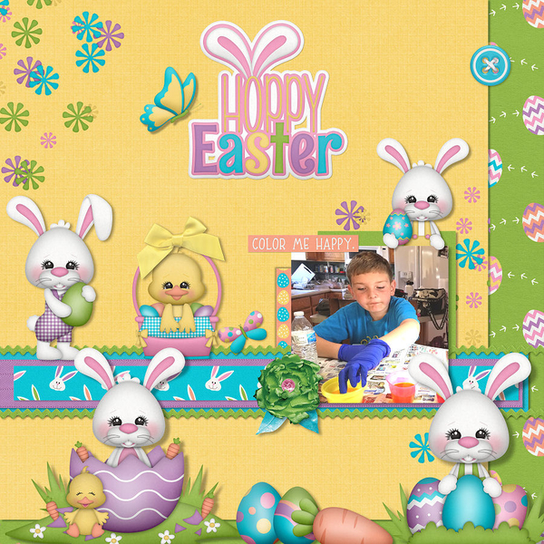 Hoppy Easter by Boomersgirl Design