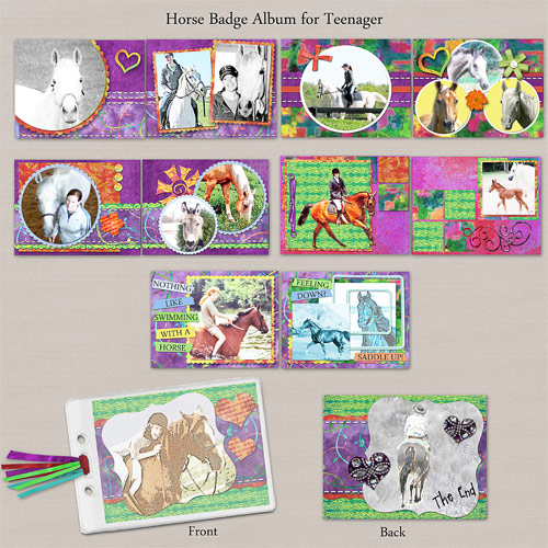 Horse Badge Album