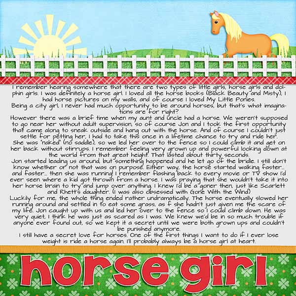 Horse girl