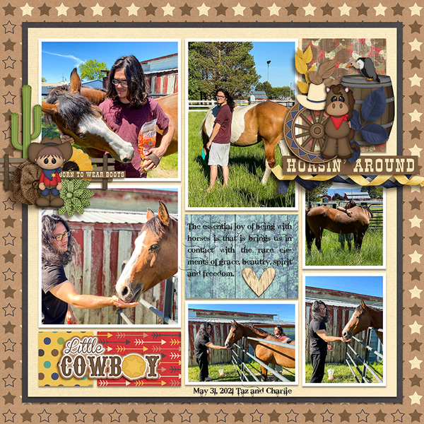 Horsin around