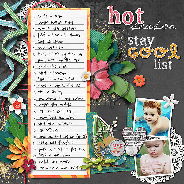 Hot Season Stay Cool List