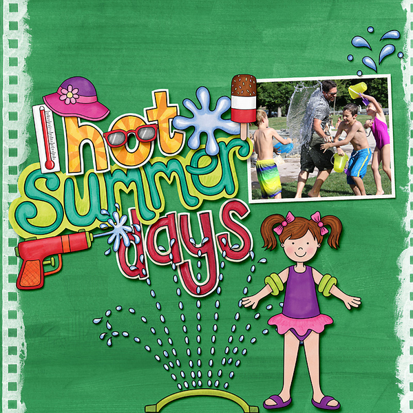 Hot summer days