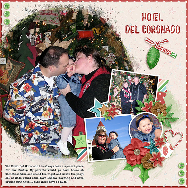 Hotel Del Coronado at Christmas