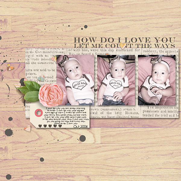 How do I love You? Let me Count the Ways
