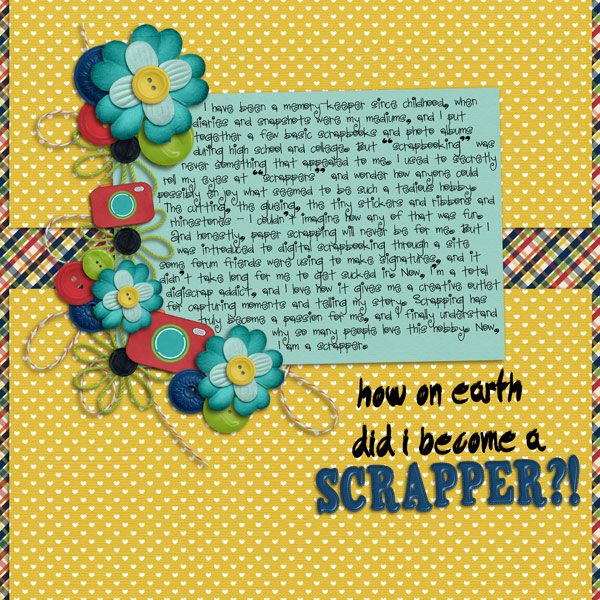 How on Earth Did I Become a Scrapper?!