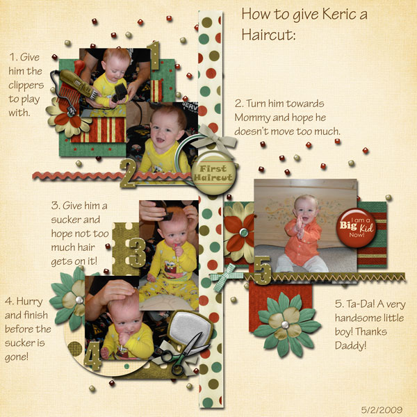 How to Give Keric a Haircut