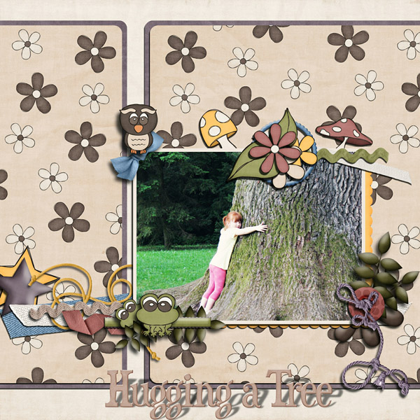 Hugging a tree 2