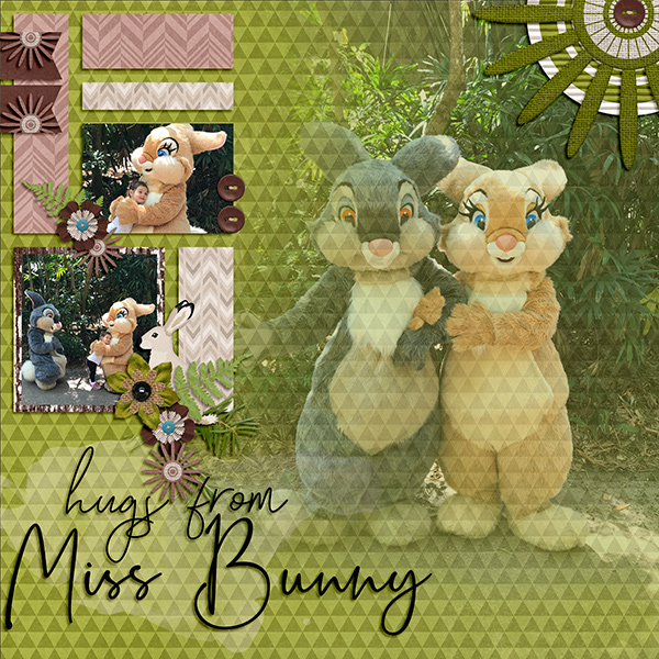 Hugs from Miss Bunny