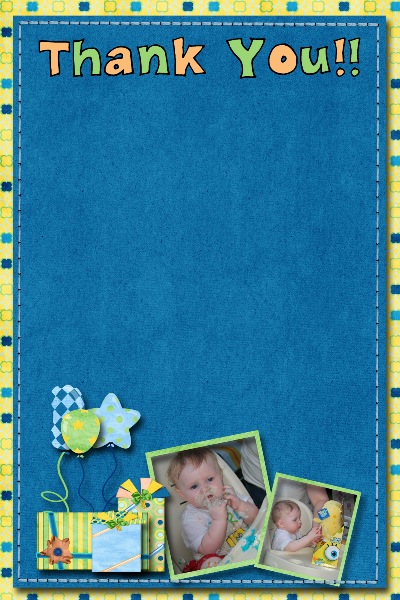 Hunter Thank You Cards