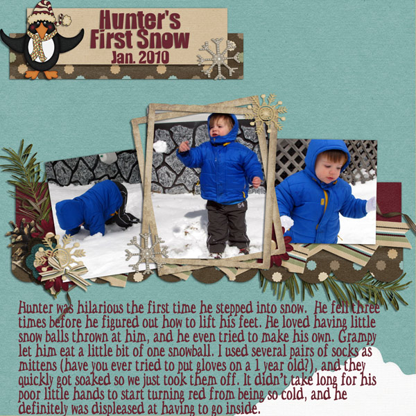 Hunter's First Snow