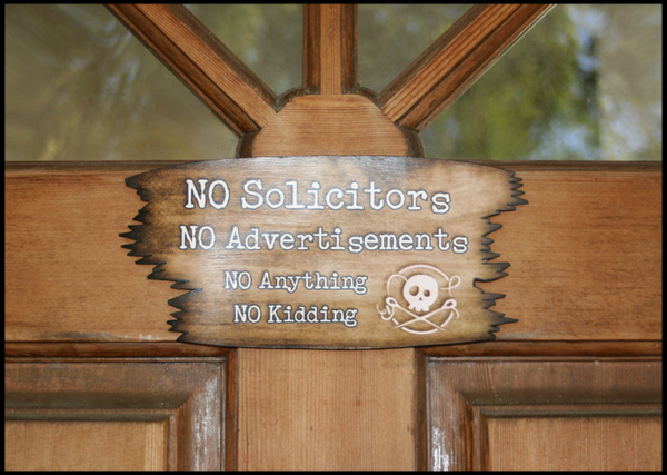 Hybrid Door Sign