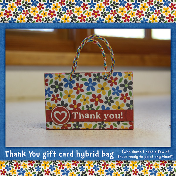 Hybrid Gift Card Bag