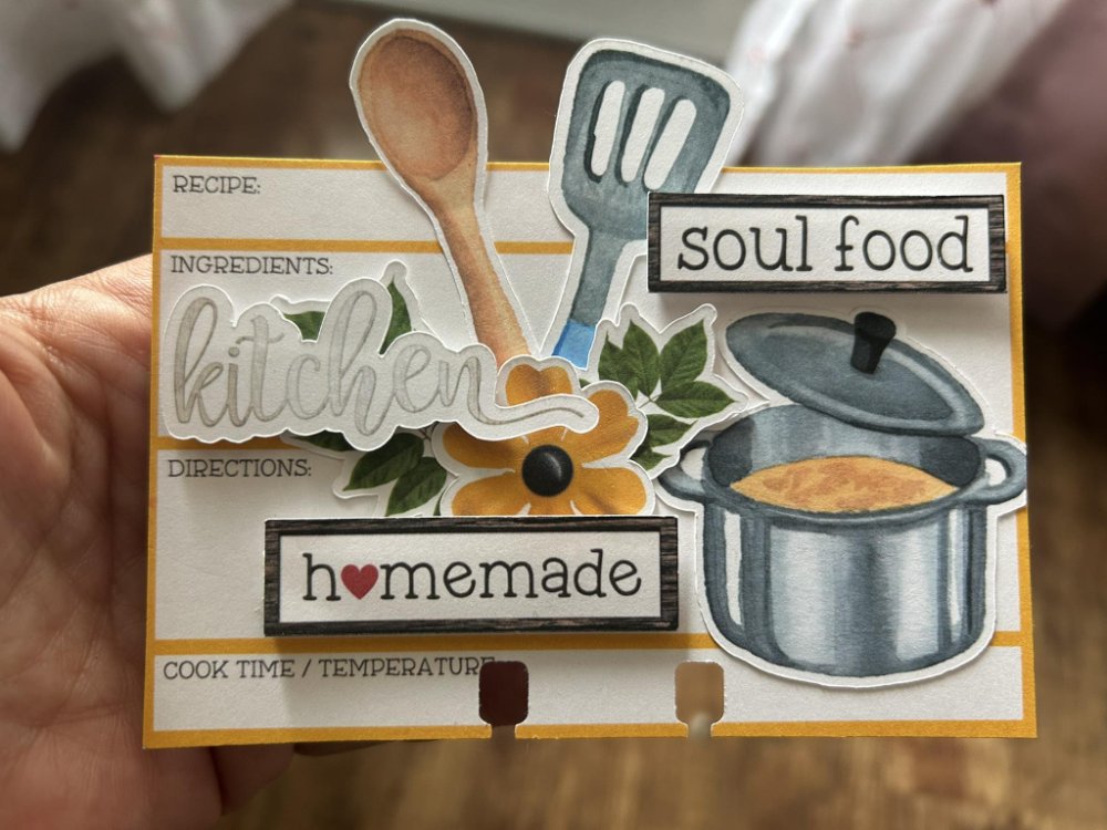 Hybrid Project - MDX (Rolodex) Card for Recipes