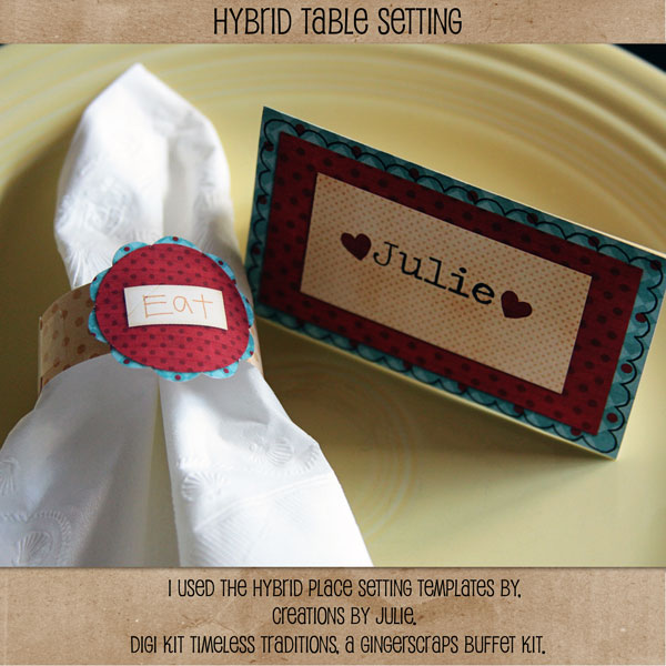 Hybrid Table Decor