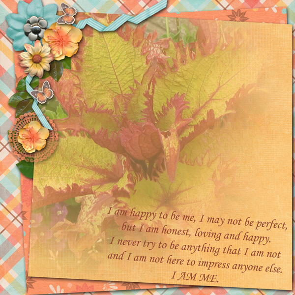 I am me