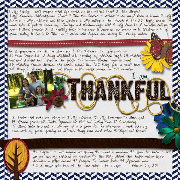 I Am Thankful