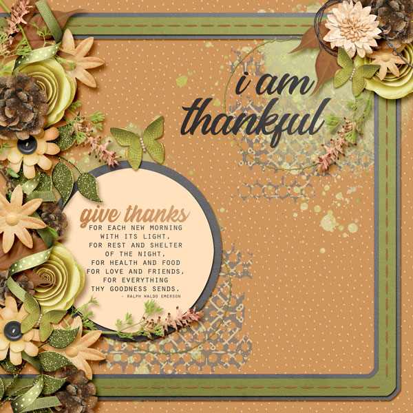 I Am Thankful