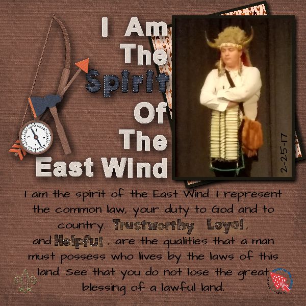 I am the Spirit of the East wind