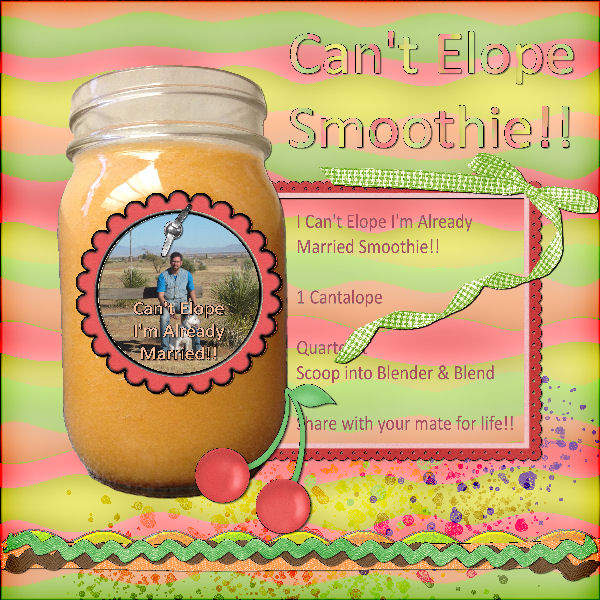 I Can't Elope I'm Already Married Smoothie