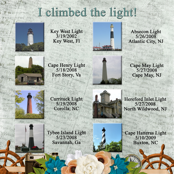 I climbed the Light!