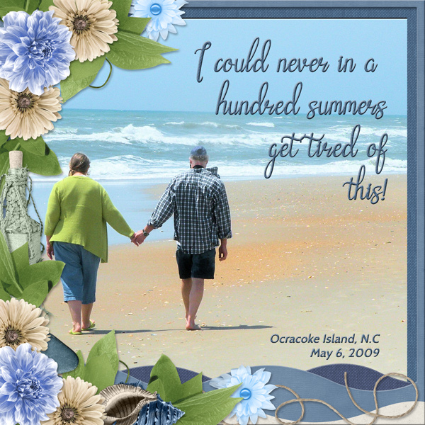 I could never in a hundred summers ...