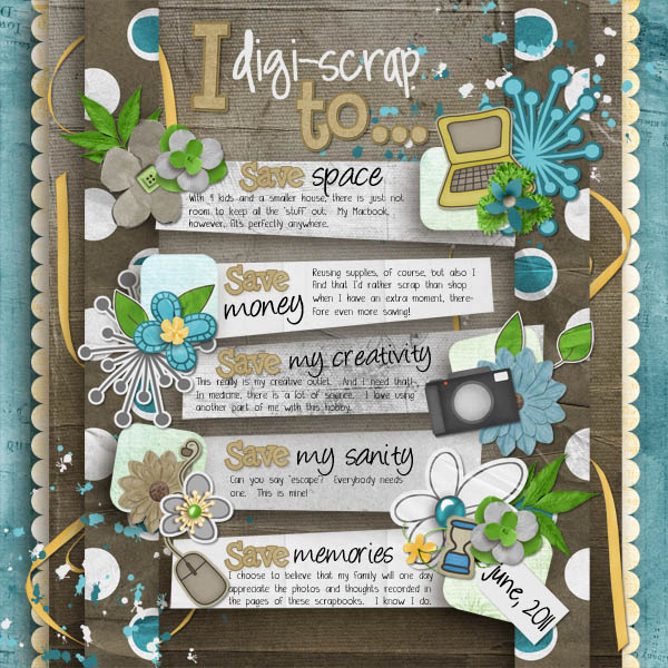 I Digiscrap To...