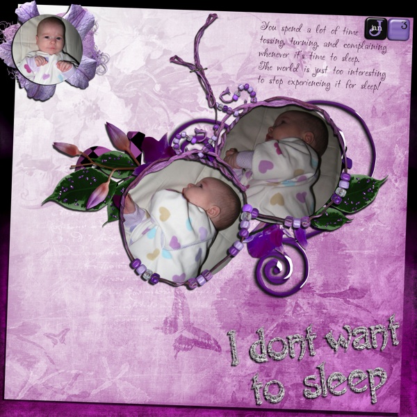 I don't want to sleep