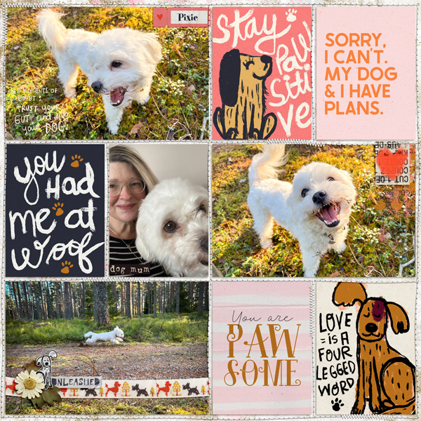 I have plans - with my dog