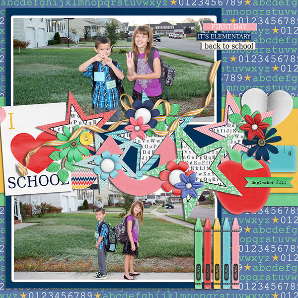 i heart school