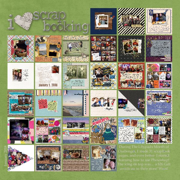 I heart scrapbooking
