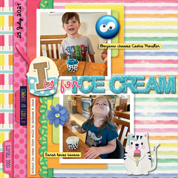 I is for Ice Cream