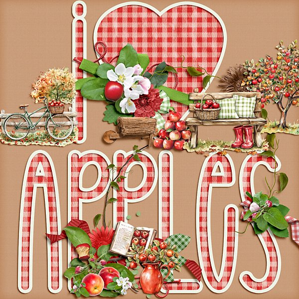 I love apples