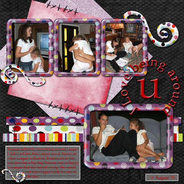 I Love Being Around U