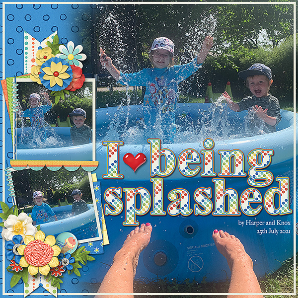 I Love Being Splashed