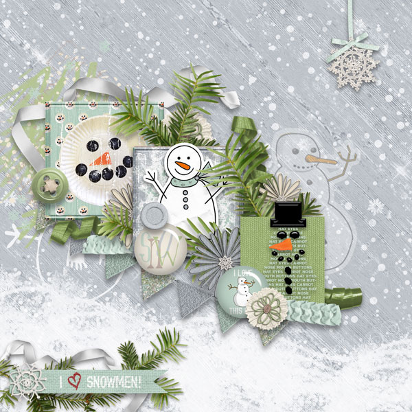 I Love Snowmen