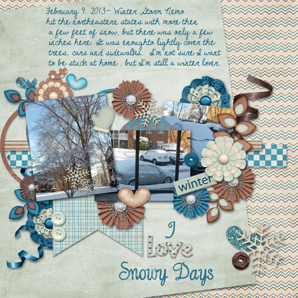 I Love Snowy Days