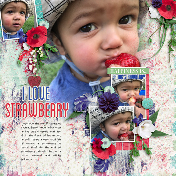 I Love Strawberry