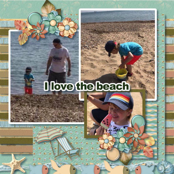 I love the beach