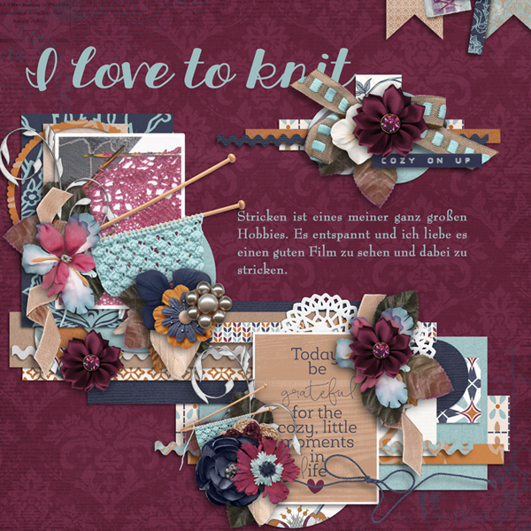 I love to knit