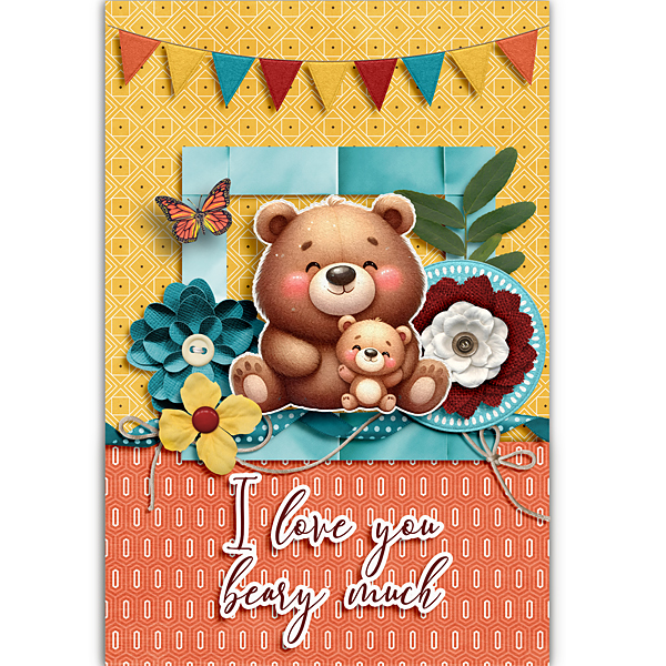 I love you beary much