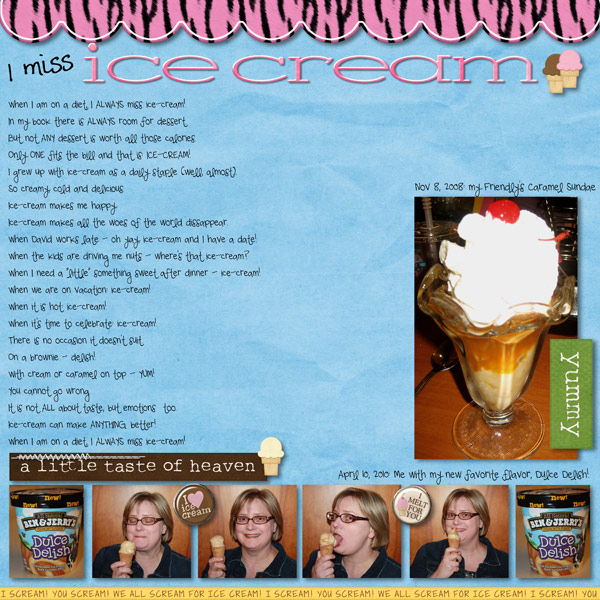 I miss ice-cream