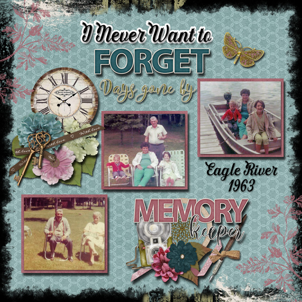 I never want to forget