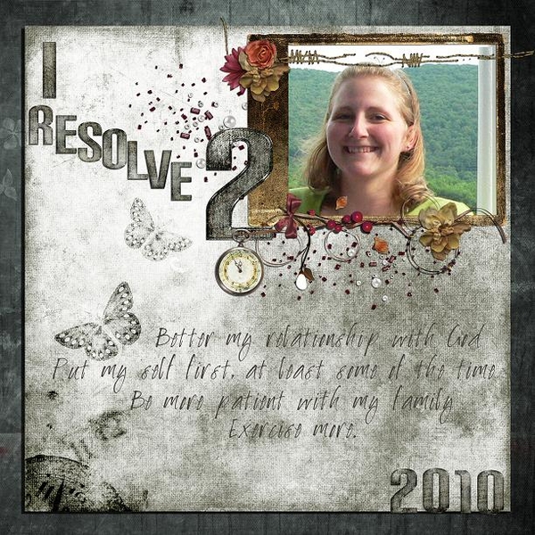 I Resolve 2...