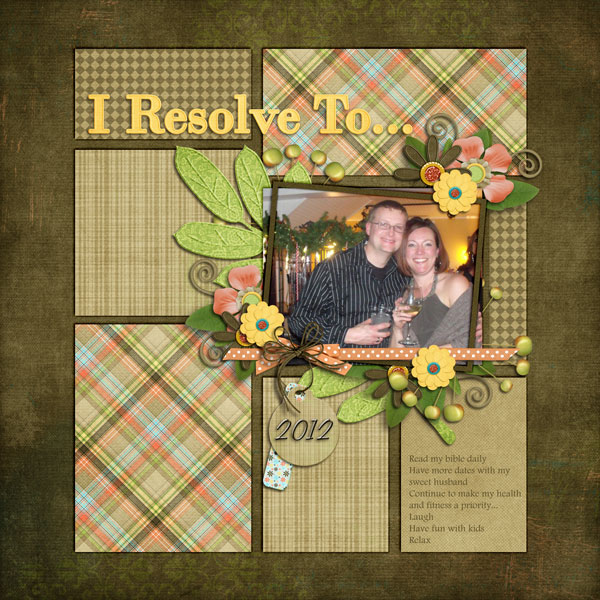 I Resolve To...