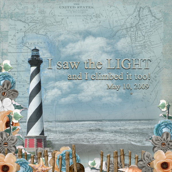 I saw the Light and I climbed it too!