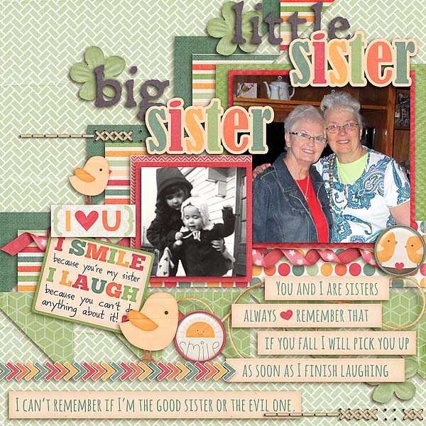 I Smile Because You are my sister