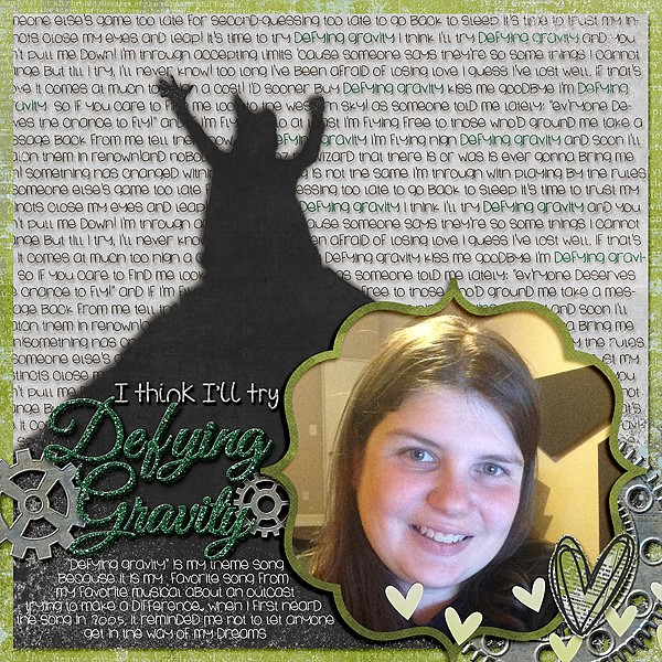 I Think I'll Try Defying Gravity