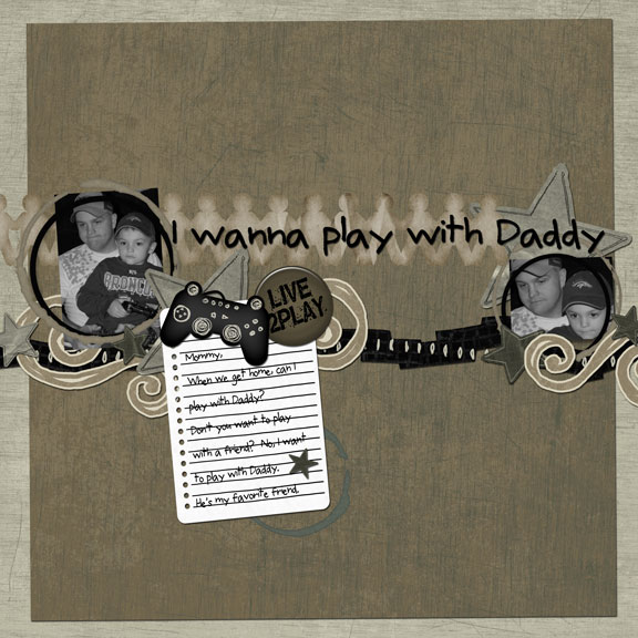 I wanna play with Daddy