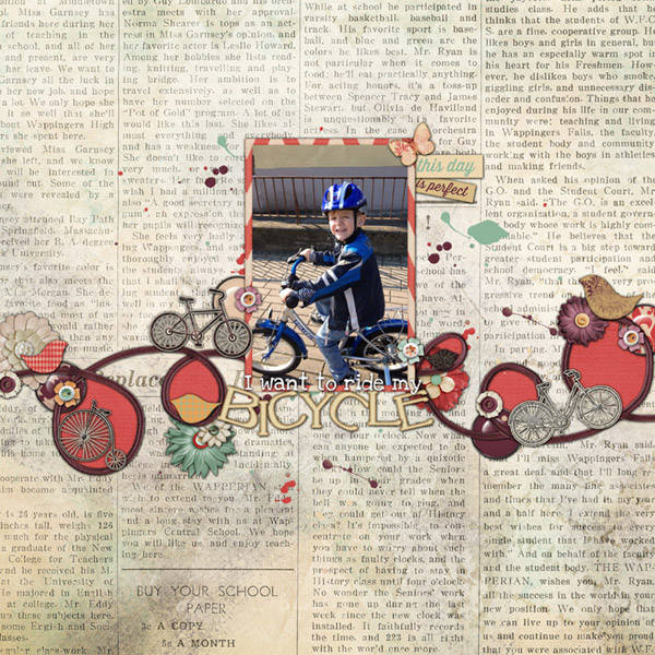 i want to ride my bicycle
