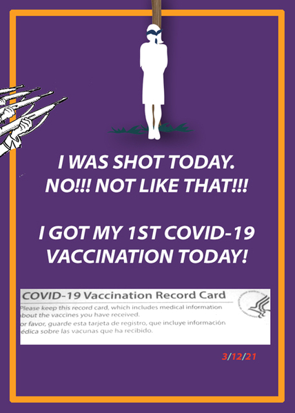 I WAS SHOT TODAY